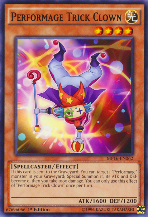 Performage Trick Clown [MP16-EN062] Common | Game Master's Emporium (The New GME)