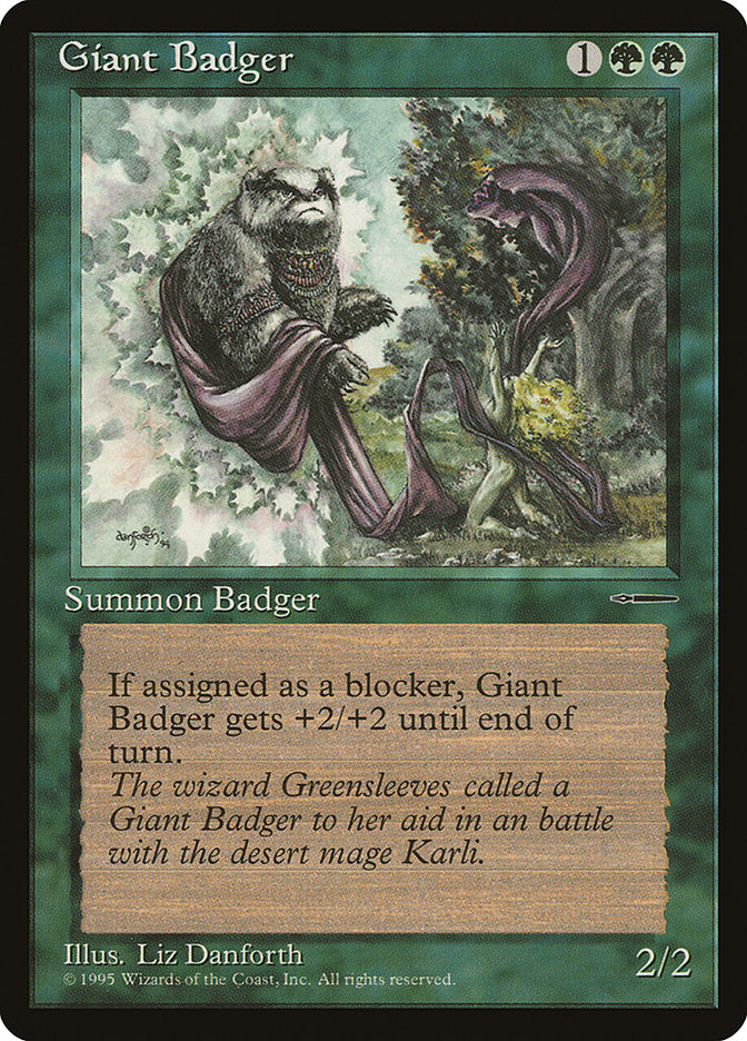 Giant Badger (Book Promo) [HarperPrism Book Promos] | Game Master's Emporium (The New GME)