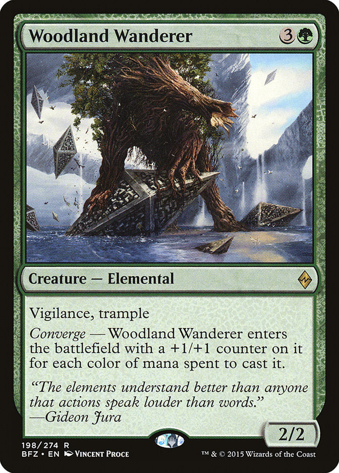 Woodland Wanderer [Battle for Zendikar] | Game Master's Emporium (The New GME)