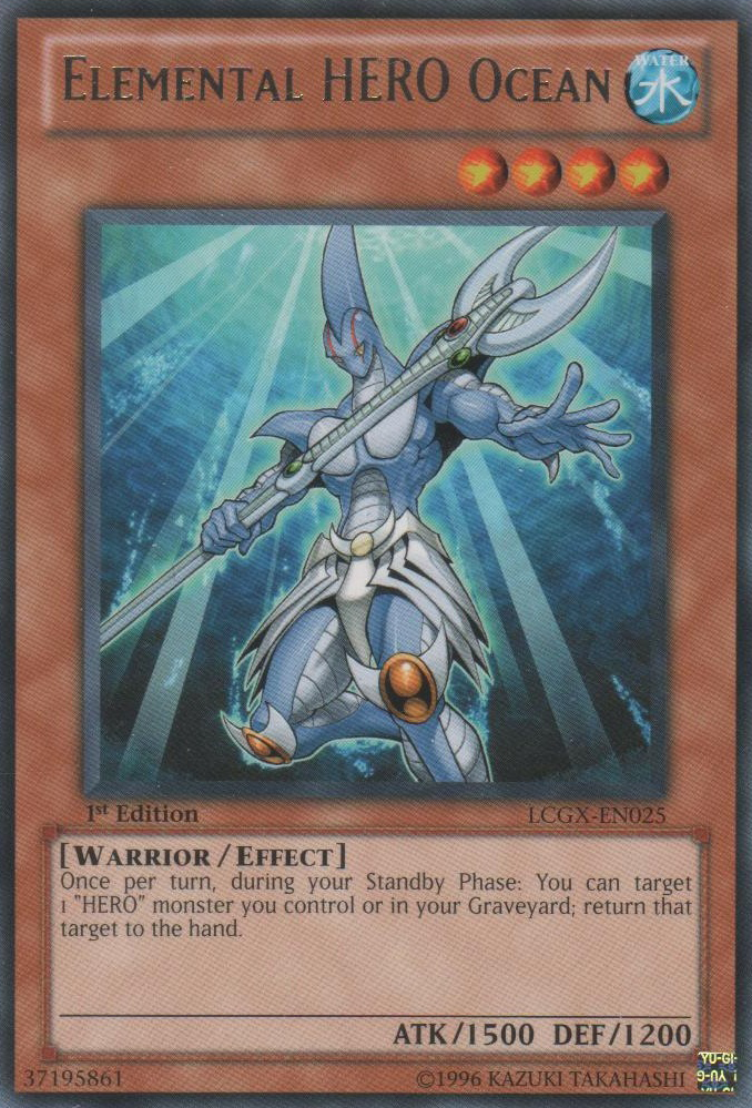 Elemental HERO Ocean [LCGX-EN025] Rare | Game Master's Emporium (The New GME)