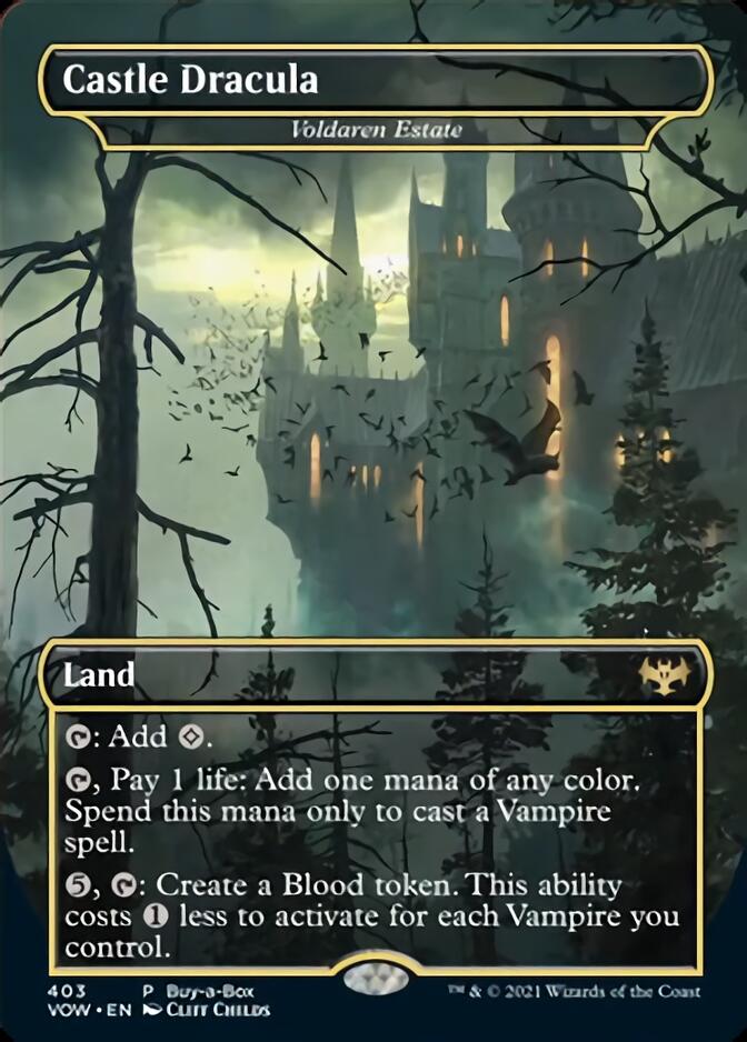 Voldaren Estate - Castle Dracula (Buy-A-Box) [Innistrad: Crimson Vow] | Game Master's Emporium (The New GME)