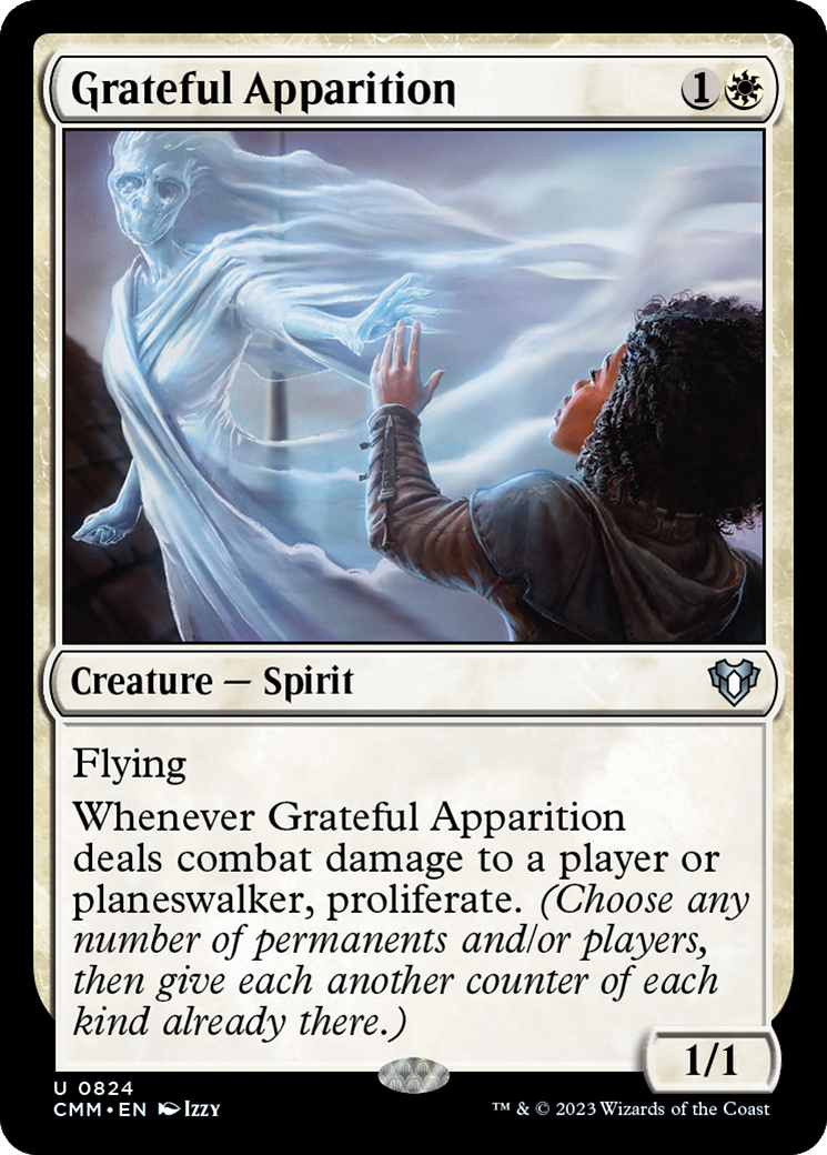 Grateful Apparition [Commander Masters] | Game Master's Emporium (The New GME)