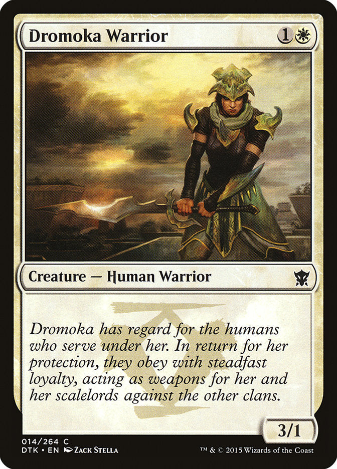 Dromoka Warrior [Dragons of Tarkir] | Game Master's Emporium (The New GME)