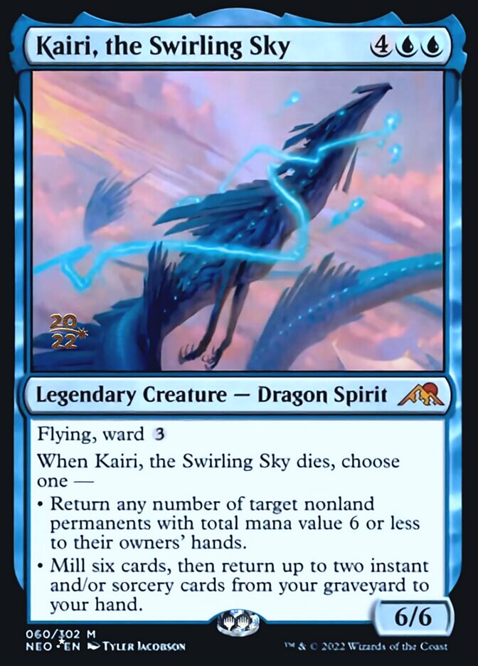 Kairi, the Swirling Sky [Kamigawa: Neon Dynasty Prerelease Promos] | Game Master's Emporium (The New GME)