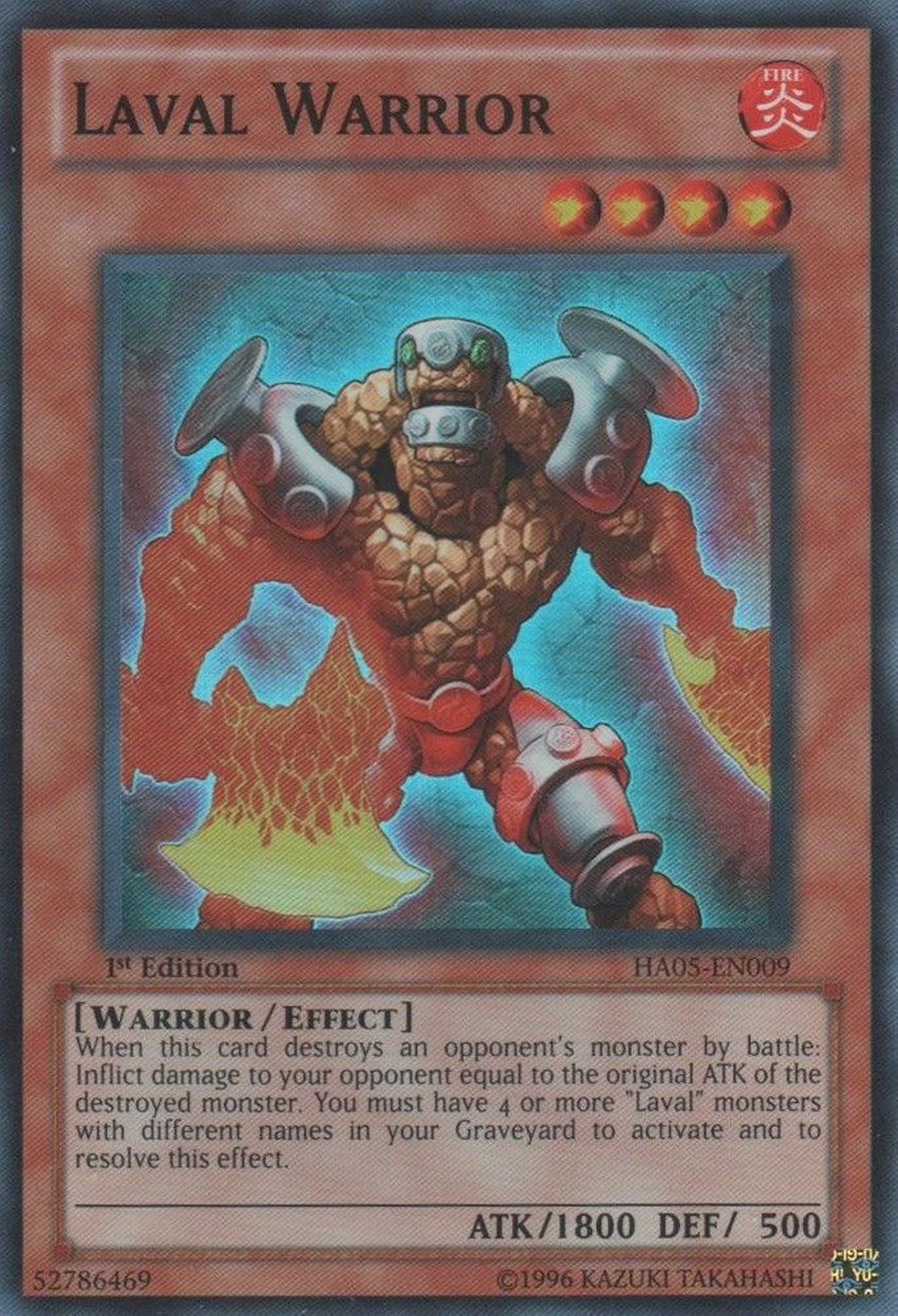 Laval Warrior [HA05-EN009] Super Rare | Game Master's Emporium (The New GME)