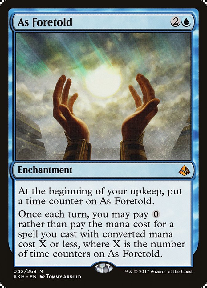 As Foretold [Amonkhet] | Game Master's Emporium (The New GME)