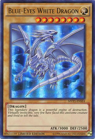Blue-Eyes White Dragon [MVP1-ENSE4] Ultra Rare | Game Master's Emporium (The New GME)