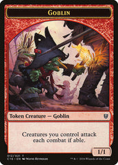 Goblin // Zombie Double-Sided Token [Commander 2016 Tokens] | Game Master's Emporium (The New GME)