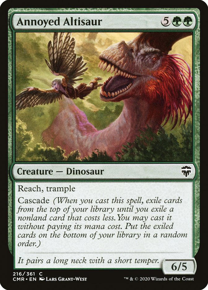 Annoyed Altisaur [Commander Legends] | Game Master's Emporium (The New GME)