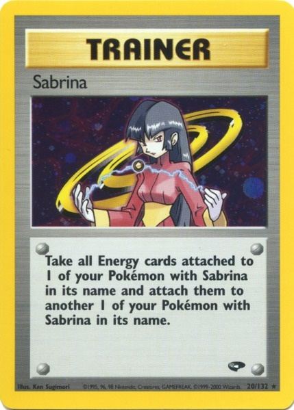 Sabrina (20/132) [Gym Challenge Unlimited] | Game Master's Emporium (The New GME)