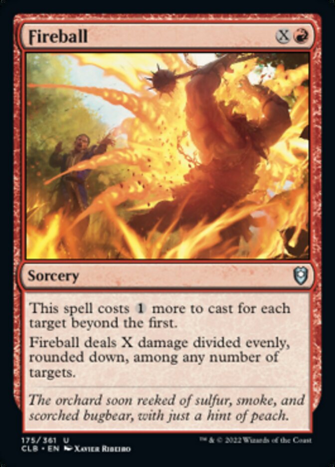 Fireball [Commander Legends: Battle for Baldur's Gate] | Game Master's Emporium (The New GME)