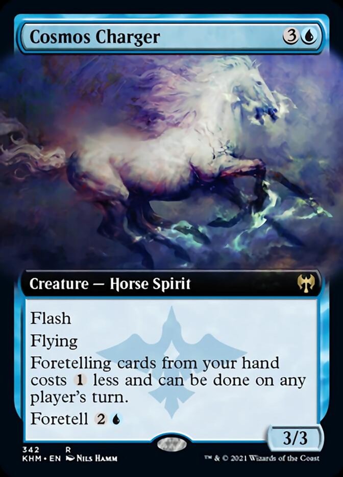 Cosmos Charger (Extended Art) [Kaldheim] | Game Master's Emporium (The New GME)