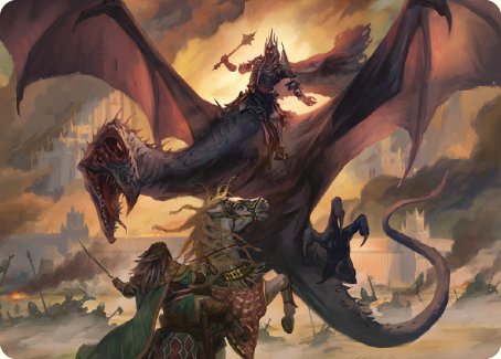 Witch-king, Bringer of Ruin Art Card [The Lord of the Rings: Tales of Middle-earth Art Series] | Game Master's Emporium (The New GME)