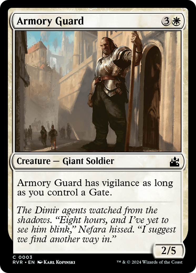 Armory Guard [Ravnica Remastered] | Game Master's Emporium (The New GME)