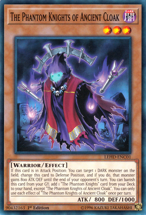 The Phantom Knights of Ancient Cloak [LEHD-ENC01] Common | Game Master's Emporium (The New GME)