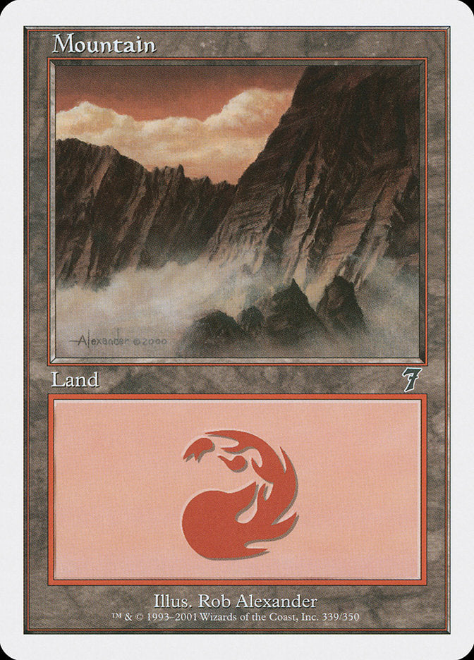 Mountain (339) [Seventh Edition] | Game Master's Emporium (The New GME)