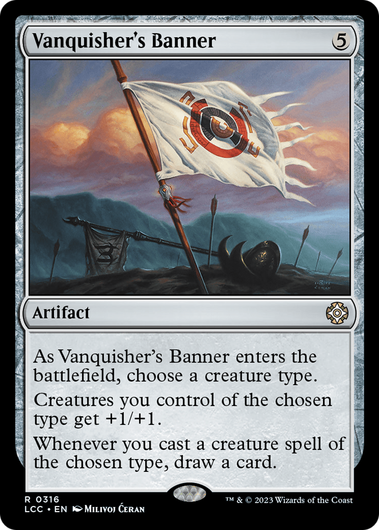 Vanquisher's Banner [The Lost Caverns of Ixalan Commander] | Game Master's Emporium (The New GME)