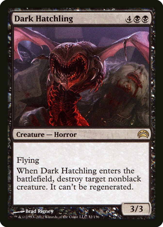 Dark Hatchling [Planechase 2012] | Game Master's Emporium (The New GME)