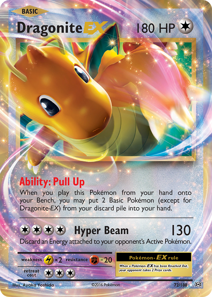 Dragonite EX (72/108) [XY: Evolutions] | Game Master's Emporium (The New GME)