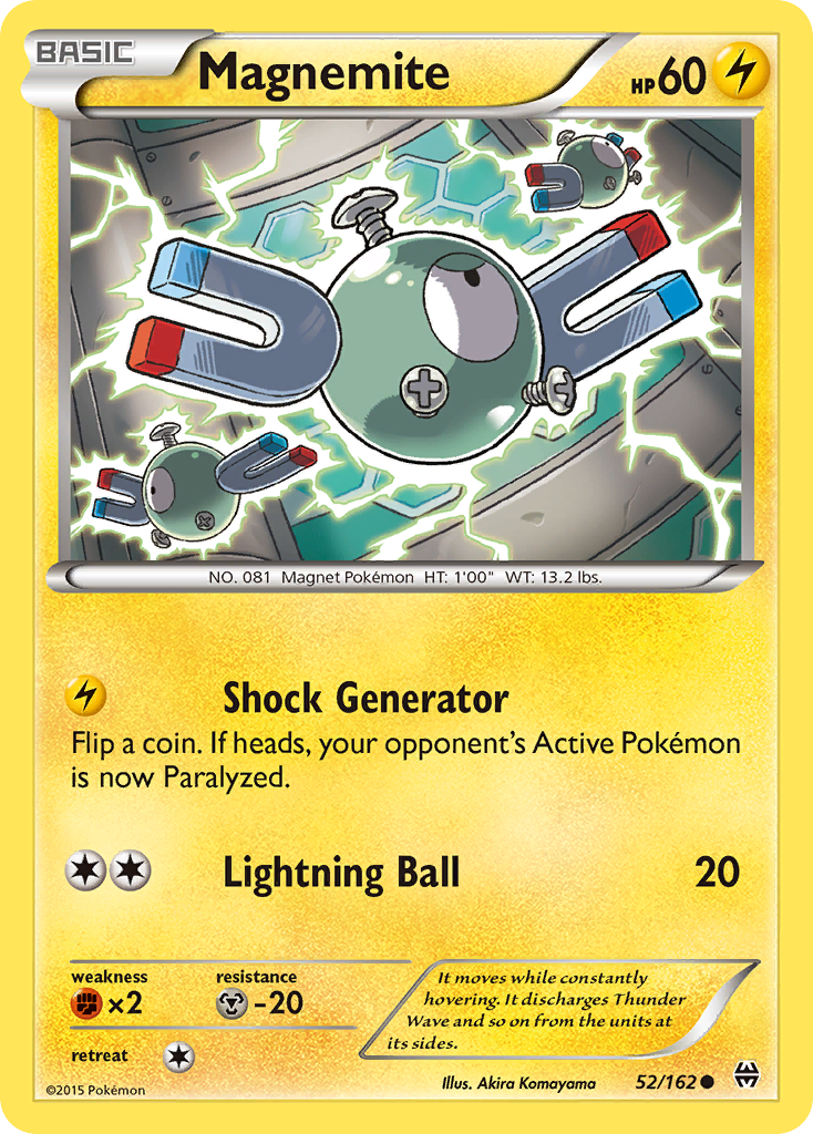 Magnemite (52/162) [XY: BREAKthrough] | Game Master's Emporium (The New GME)