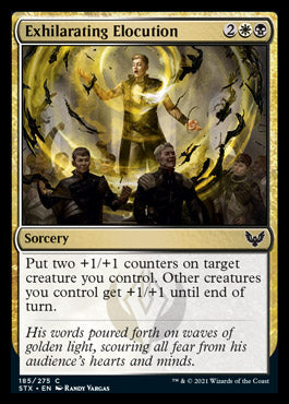 Exhilarating Elocution [Strixhaven: School of Mages] | Game Master's Emporium (The New GME)