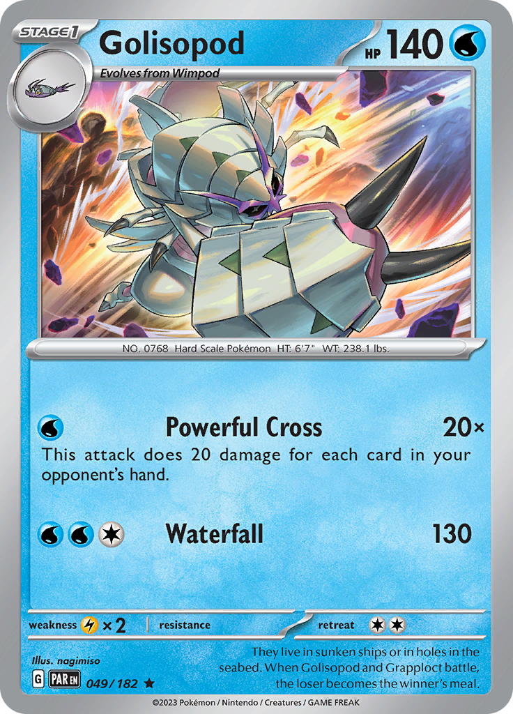 Golisopod (049/182) [Scarlet & Violet: Paradox Rift] | Game Master's Emporium (The New GME)