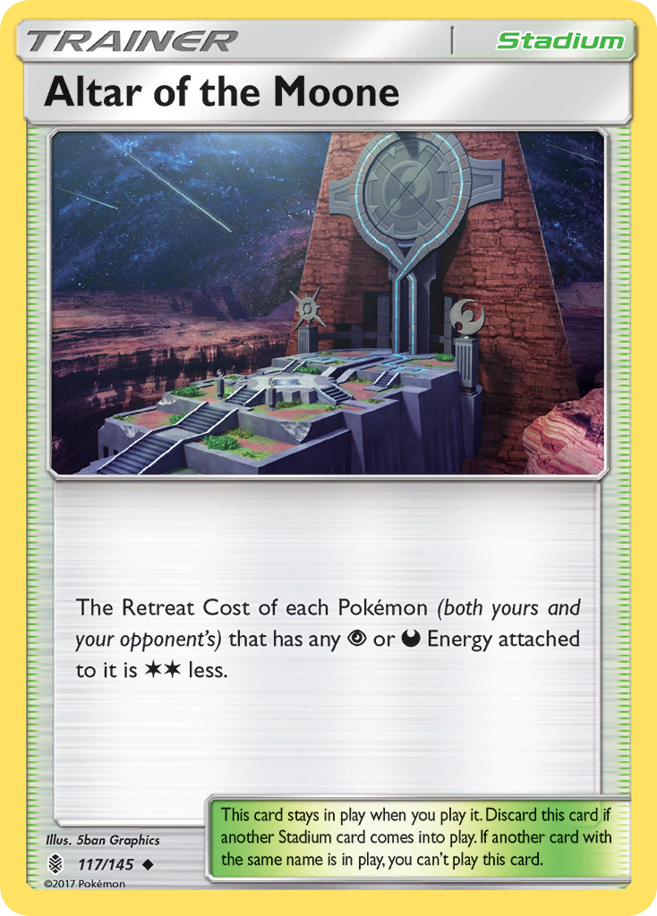Altar of the Moone (117/145) [Sun & Moon: Guardians Rising] | Game Master's Emporium (The New GME)