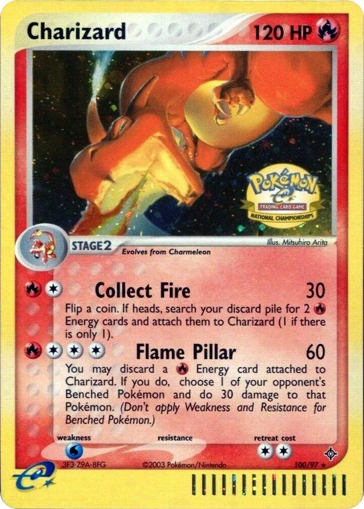 Charizard (100/097) (National Championships) [League & Championship Cards] | Game Master's Emporium (The New GME)