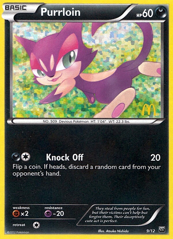 Purrloin (9/12) [McDonald's Promos: 2012 Collection] | Game Master's Emporium (The New GME)