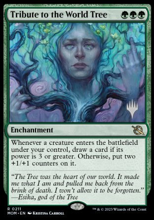 Tribute to the World Tree (Promo Pack) [March of the Machine Promos] | Game Master's Emporium (The New GME)