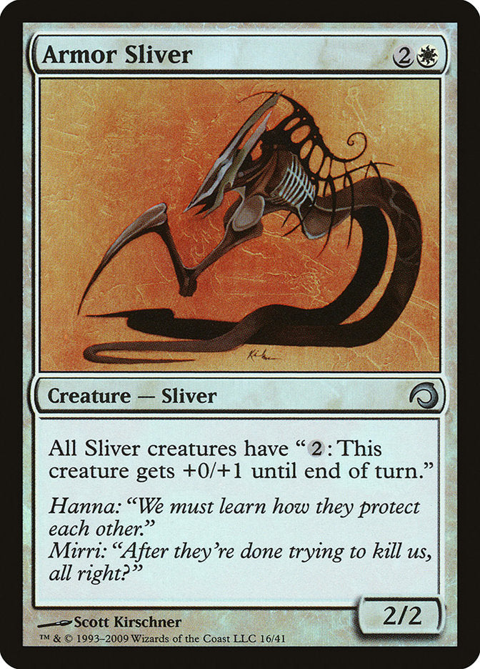 Armor Sliver [Premium Deck Series: Slivers] | Game Master's Emporium (The New GME)