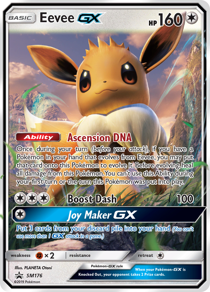 Eevee GX (SM176) [Sun & Moon: Black Star Promos] | Game Master's Emporium (The New GME)
