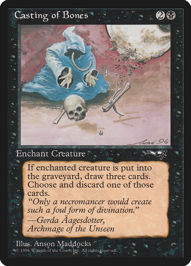 Casting of Bones (Skull on Ground) [Alliances] | Game Master's Emporium (The New GME)