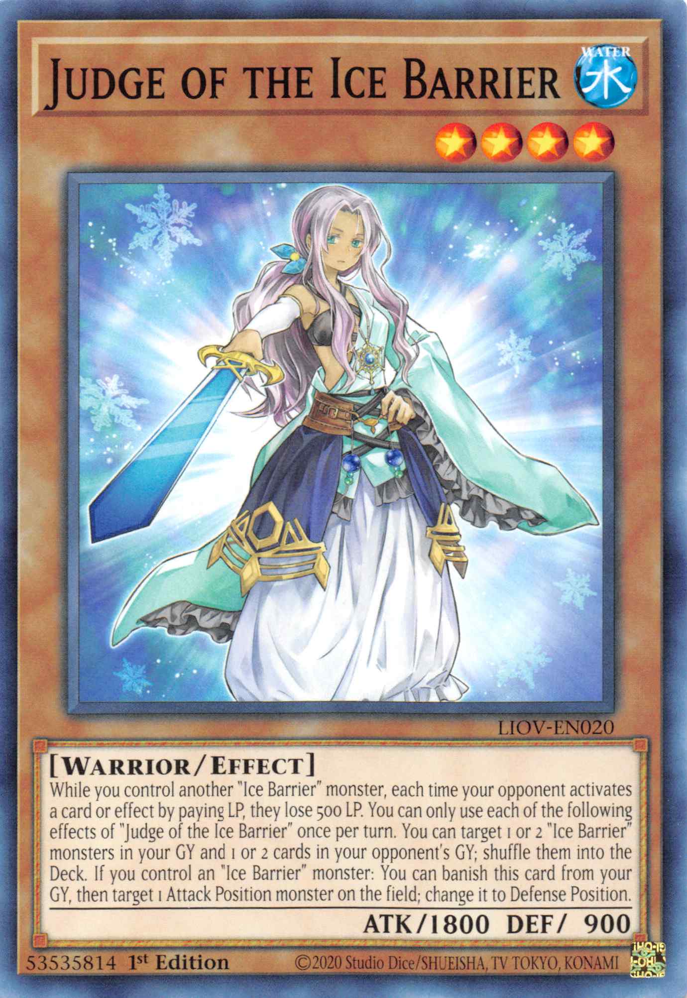 Judge of the Ice Barrier [LIOV-EN020] Common | Game Master's Emporium (The New GME)