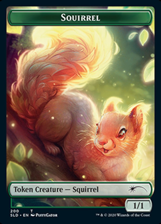 Squirrel Token [Secret Lair Drop Series] | Game Master's Emporium (The New GME)