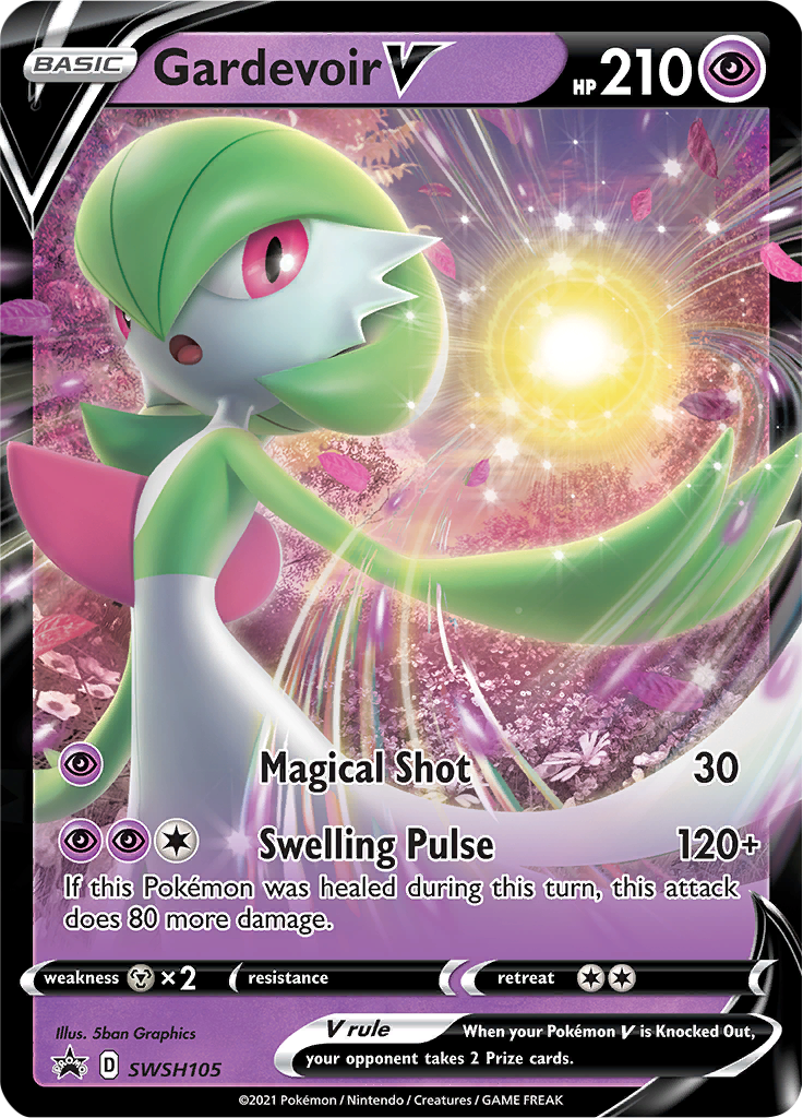 Gardevoir V (SWSH105) [Sword & Shield: Black Star Promos] | Game Master's Emporium (The New GME)