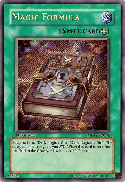 Magic Formula [GLAS-EN093] Secret Rare | Game Master's Emporium (The New GME)