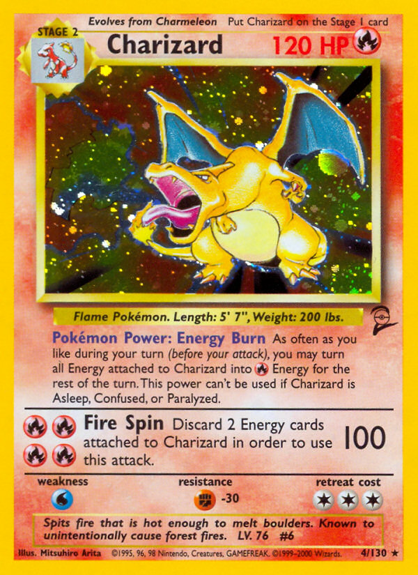 Charizard (4/130) [Base Set 2] | Game Master's Emporium (The New GME)