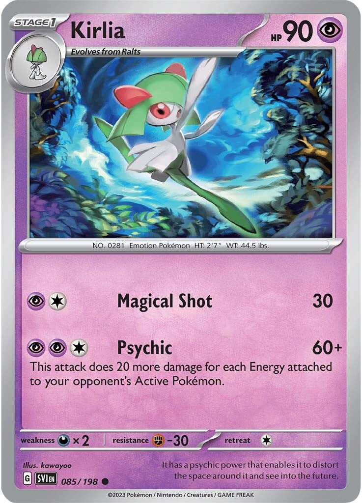 Kirlia (085/198) [Scarlet & Violet: Base Set] | Game Master's Emporium (The New GME)