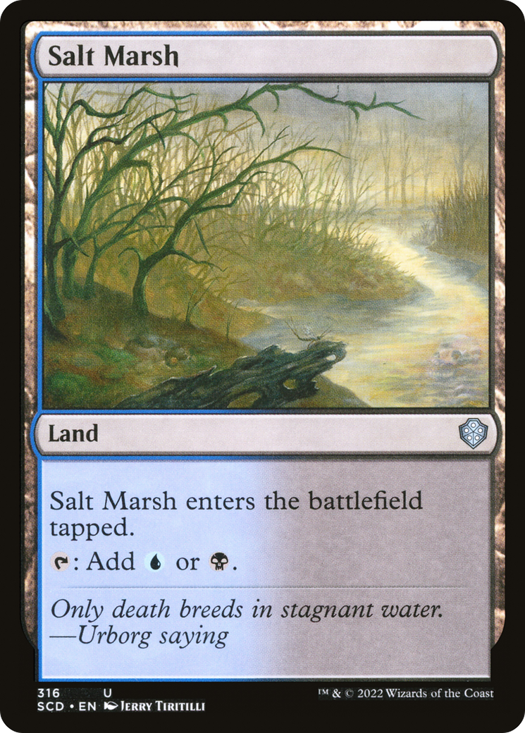 Salt Marsh [Starter Commander Decks] | Game Master's Emporium (The New GME)