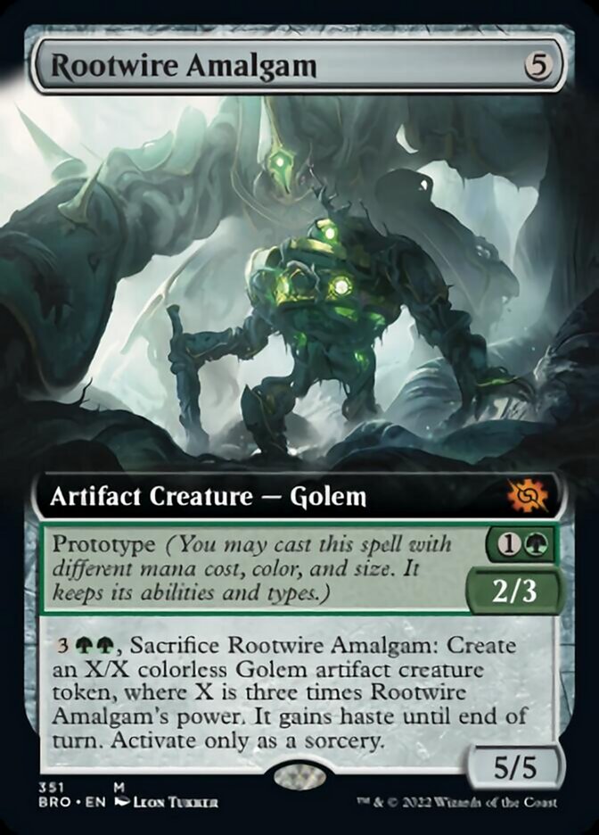 Rootwire Amalgam (Extended Art) [The Brothers' War] | Game Master's Emporium (The New GME)