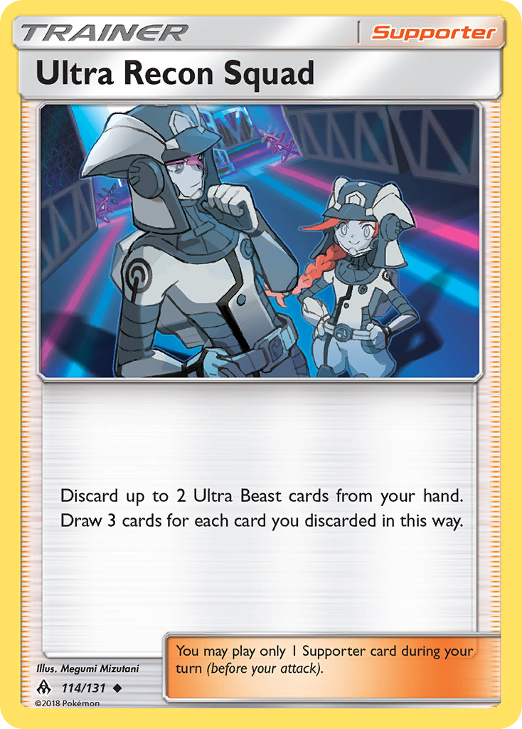 Ultra Recon Squad (114/131) [Sun & Moon: Forbidden Light] | Game Master's Emporium (The New GME)