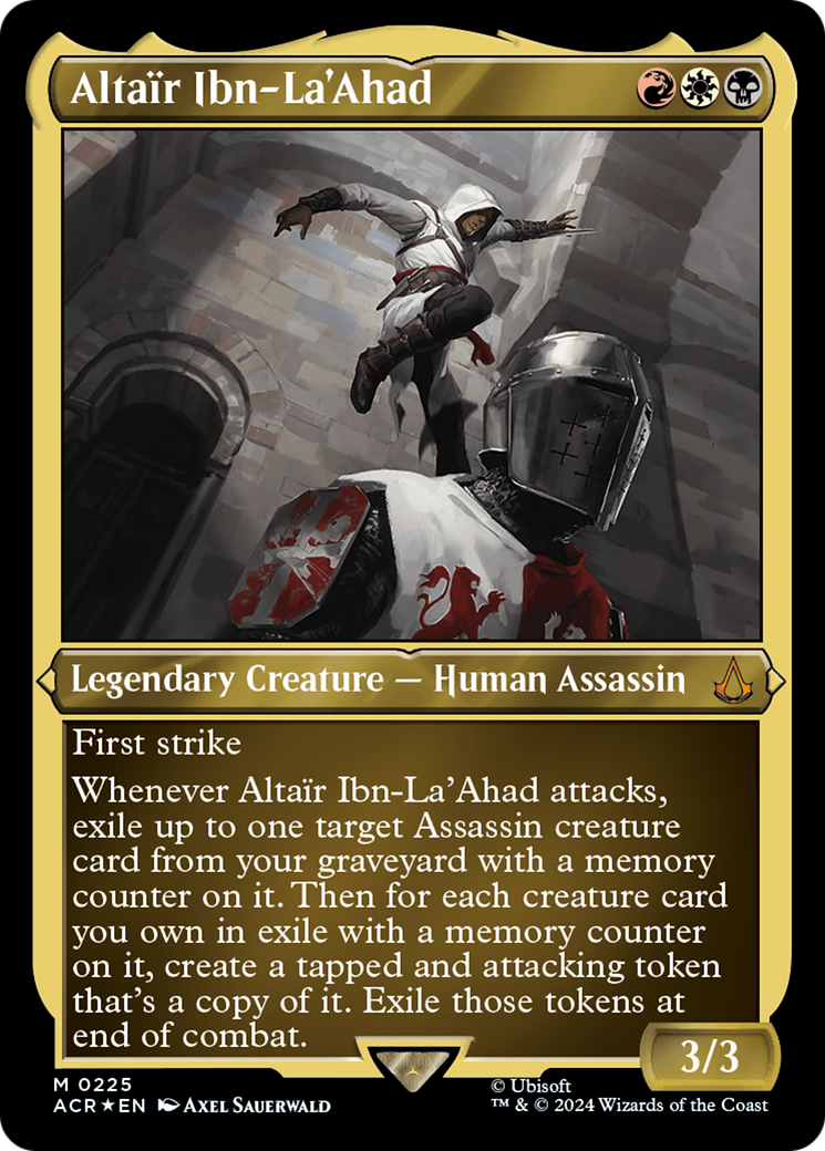 Altair Ibn-La'Ahad (Foil Etched) [Assassin's Creed] | Game Master's Emporium (The New GME)