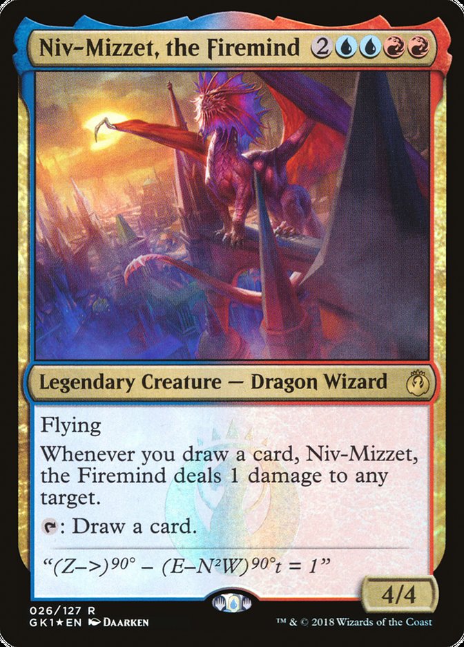 Niv-Mizzet, the Firemind [Guilds of Ravnica Guild Kit] | Game Master's Emporium (The New GME)