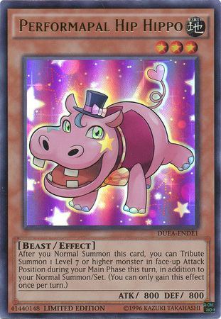 Performapal Hip Hippo [DUEA-ENDE1] Ultra Rare | Game Master's Emporium (The New GME)