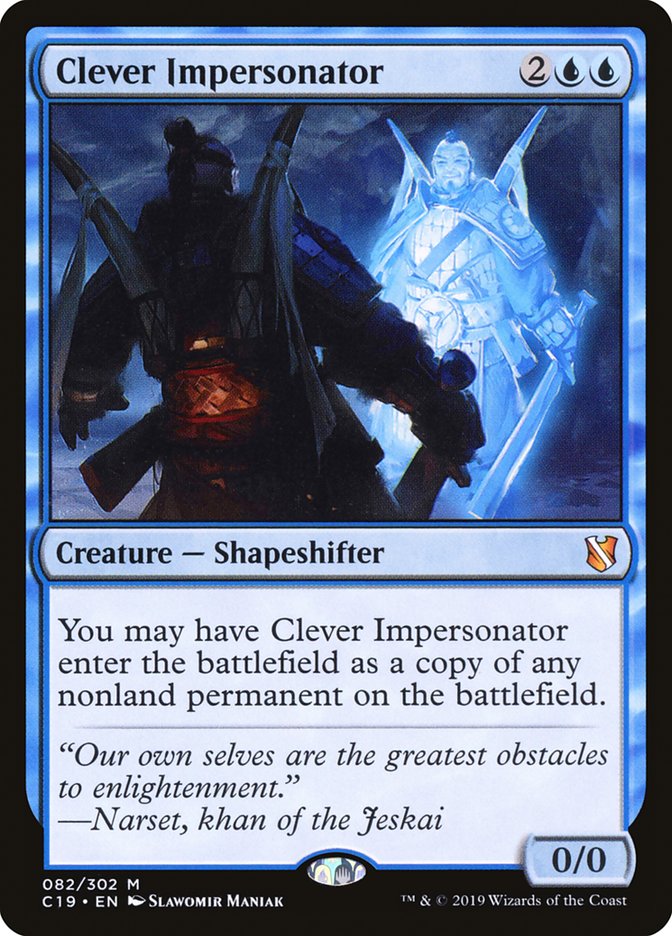 Clever Impersonator [Commander 2019] | Game Master's Emporium (The New GME)