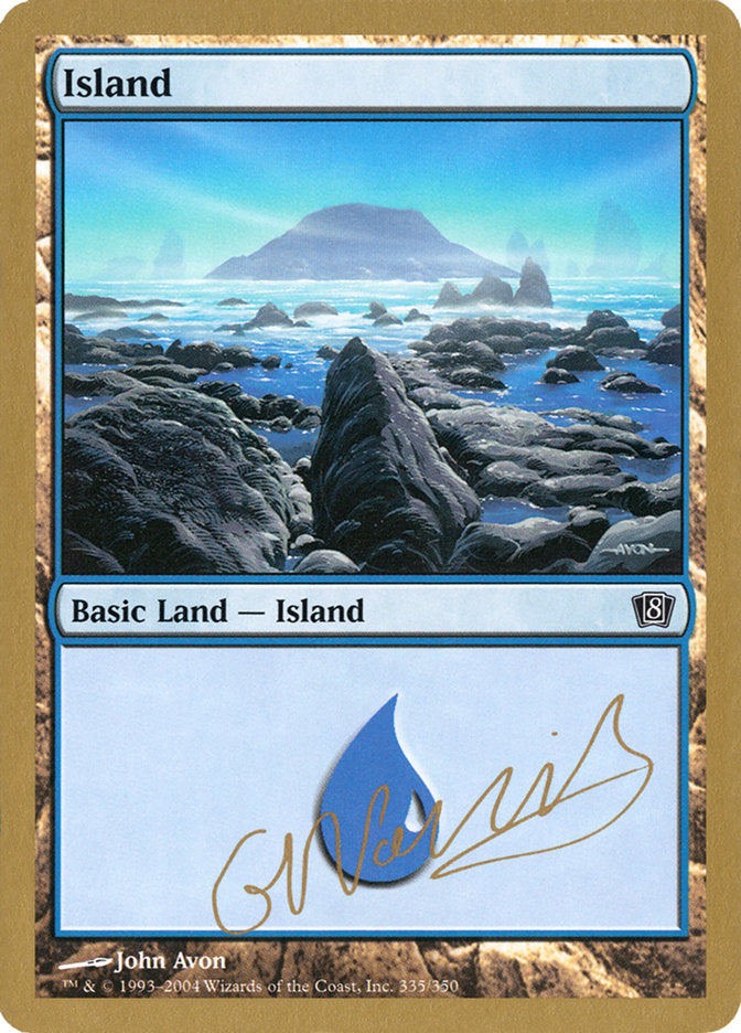 Island (gn335) (Gabriel Nassif) [World Championship Decks 2004] | Game Master's Emporium (The New GME)