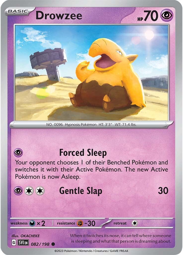 Drowzee (082/198) [Scarlet & Violet: Base Set] | Game Master's Emporium (The New GME)