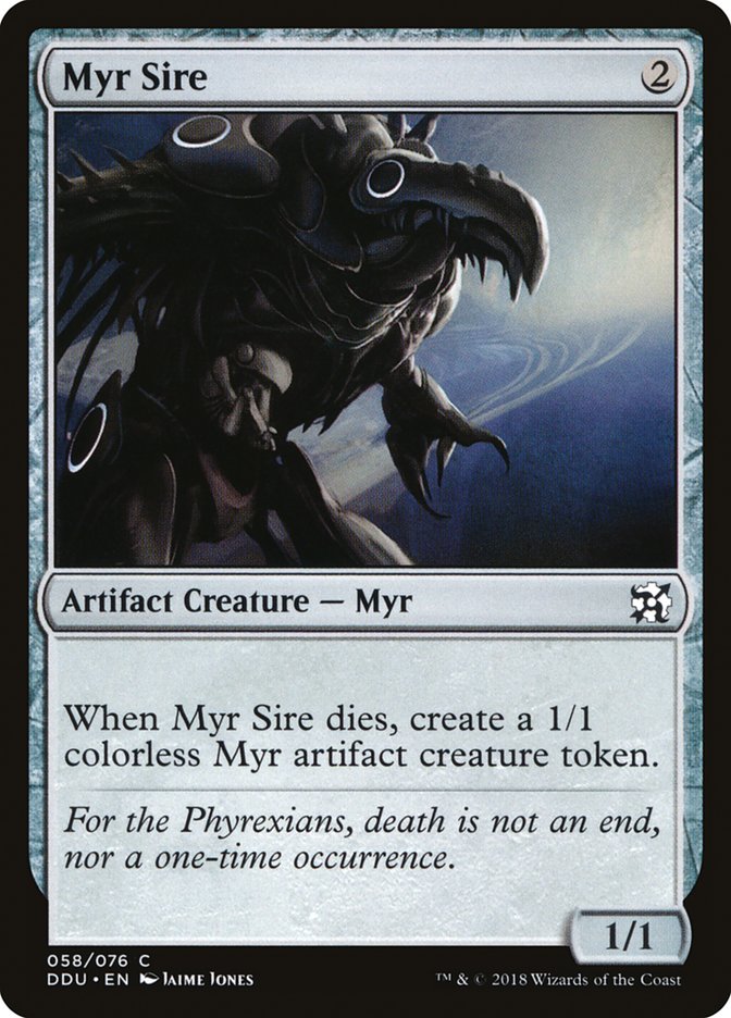 Myr Sire [Duel Decks: Elves vs. Inventors] | Game Master's Emporium (The New GME)