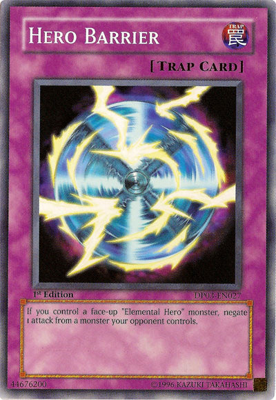 Hero Barrier [DP03-EN027] Common | Game Master's Emporium (The New GME)